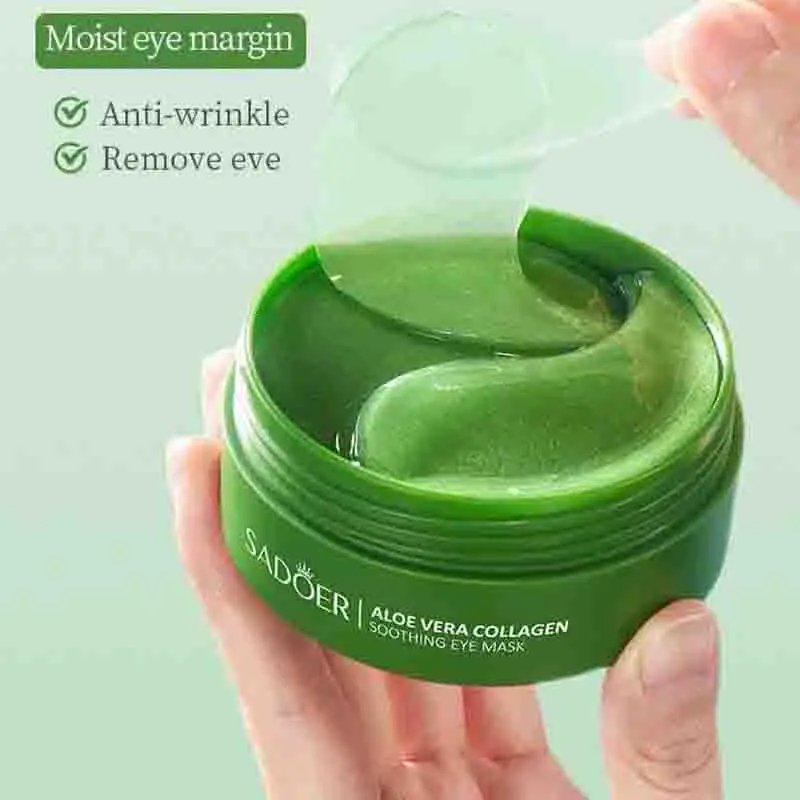 review of aloe vera eye mask product