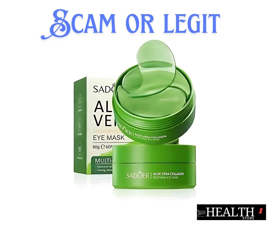 Review of Aloe Vera eye mask