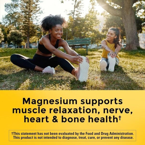 Magnesium Oxide Dietary Supplement for Muscle, Heart, Bone and Nerve Health - Image 2