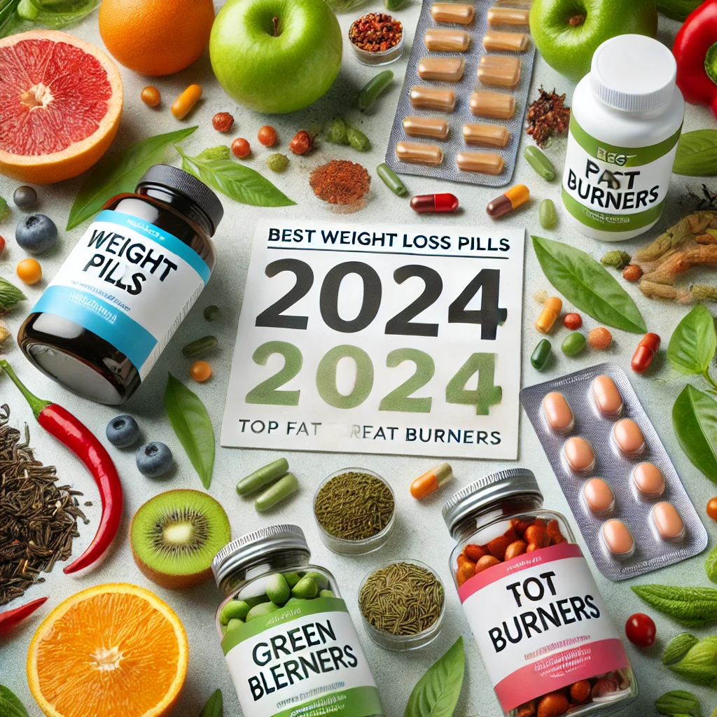 The visual appeal of different pills alongside natural ingredients will help set the tone for the discussion on the best weight loss pills of 2024.