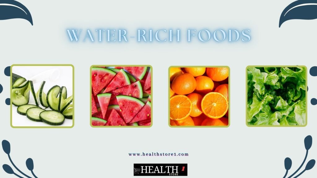 examples of Water-Rich Foods