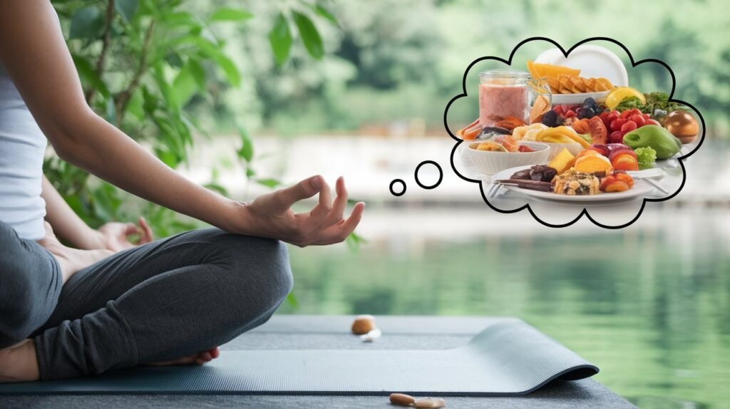 Transition from stress eating to mindful practices